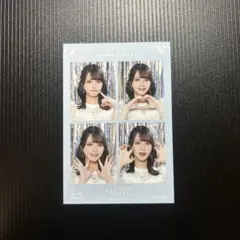 イコラブ 佐々木舞香 4カットフォトカード 宝石衣装 8周年ツアー
