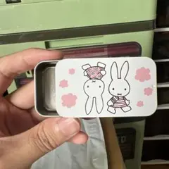 ミッフィー モロゾフ 缶ケース レトロ 小物入れ イエロー