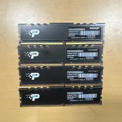 動作確認済】PATRIOT DDR4 3200MHz 32GB x 2枚 - メルカリ