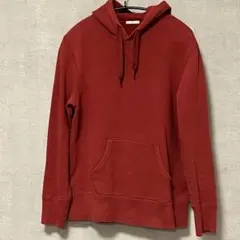 GU 赤 フード付き パーカー 長袖