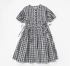 kate spade ギンガムチェック 半袖ワンピース 120