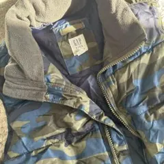 GAP  kids  L  迷彩柄　ダウンベスト