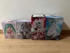 初音ミク プライズフィギュア 4体セット ビンデージドール・チロルチョコ ほか