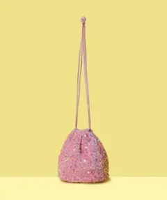 FOREVER21 スパンコールピンクショルダーバッグのサムネイル
