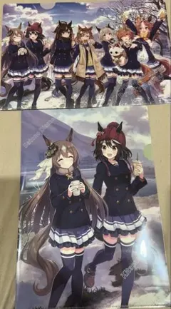 ウマ娘プリティーダービー　セブンイレブンクリアファイル　キタサンブラック