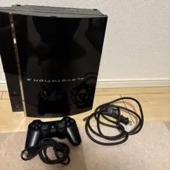 PlayStation 3 本体 コントローラー付き ブラック　ジャンク