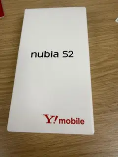 【新品未使用】nubia S2 ホワイト Y!mobile 本体