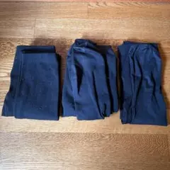 ☆匿名配送☆ブラック タイツ レギンス 中古 掃除用 3足セット