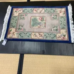 中国段通ウール　玄関マット120段　新品