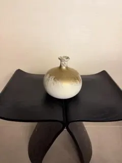 アンティーク調 ゴールド フラワーベース 花器 オブジェ 骨董屋購入