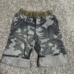 迷彩デニム＊KIDSハーフパンツ120