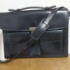 希少　ヴィンテージ　PORTER ブラック ショルダーバッグ　本革 ビジネス