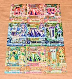 アイカツ　ピンクパレード・ブルーパレード・イエローパレードコーデ