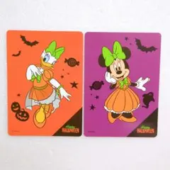ディズニーストア じゃんけん あいこ カード ハロウィン ミニー デイジー