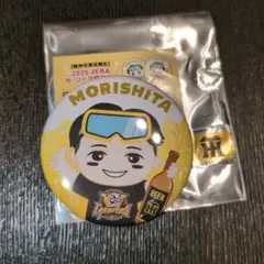 阪神百貨店限定 2025セリーグ優勝記念シークレット選手イラスト缶バッジ　森下