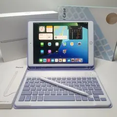 iPad 第5世代 Simフリー 128GB ケースとキーボードセット - メルカリ