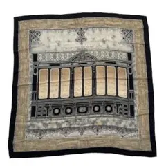 LOUIS VUITTON ルイヴィトン スカーフ 紺 マルチカラー 大判