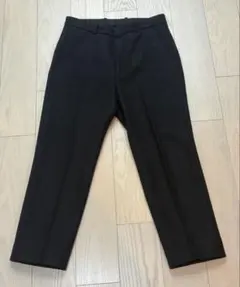 ビューティーアンドユース　ワイドスラックス　ブラック　XL