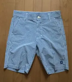 フットジョイギンガムチェックハーフパンツM78
