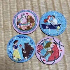 ディズニー 刺繍缶バッジ セット売り バラ売り❌