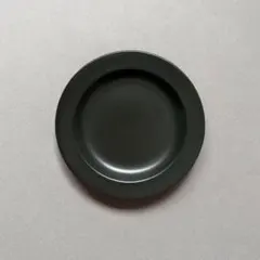 美濃焼　リムプレート 小皿　16cm 黒マットのサムネイル