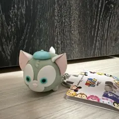 香港ディズニーランド　ジェラトーニ　キーホルダー　ツムツム