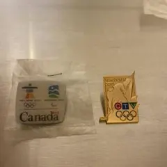 【非売品・新品】2010 バンクーバーオリンピック フジテレビ ピンバッジ バンクーバーオリンピック ピンバッジ 3点セット - メルカリ