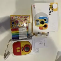 子供用プリントカメラ 本体 D10 キッズカメラ