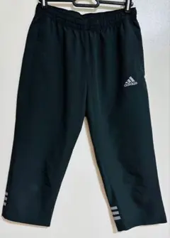 【最終値下げ】adidas　パンツ　ウインドクォーターパンツ　七部丈　ジャージ