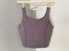 DANSKIN グレー ブラトップ S ヨガ ダンス ヨガウェア