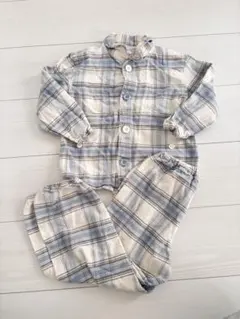 無印良品　100cm 110cm フランネル　長袖　パジャマ　上下セット