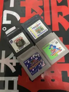 中古　ゲームボーイソフト4個セット