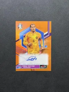25枚限定 Virgil van Dijk auto ジャージNo.