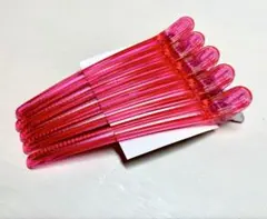 ダッカール クリップ ヘアピン ピンク 5本セット