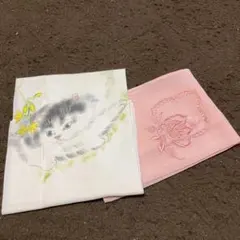 中国製ハンカチ　2枚セット