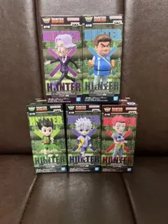 HUNTER×HUNTER ワールドコレクタブルフィギュア 【全5種セット】