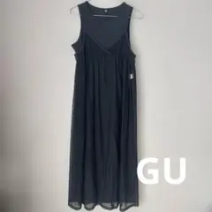 GU 2ピースチュールワンピース ジーユー