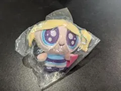 パワーパフガールズ　おめめキラキラぬいぐるみ　バブルス　マスコットキーホルダー