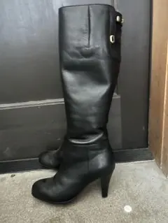 ユナイテッドアローズ ブーツ 黒 ロングブーツ