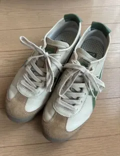 Onitsuka Tiger MEXICO 66 ベージュ×カーキ
