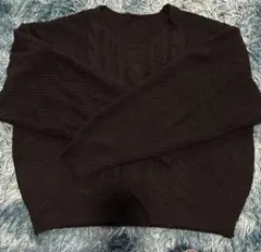 レディース黒ニットM