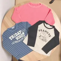 120cm　ロンT　3点まとめ売り　キッズ服　子供服　男の子　ボーイズ