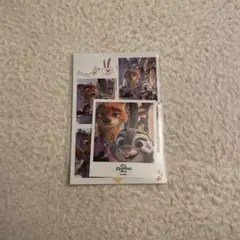 ズートピア2 韓国特典 ポラロイド セット