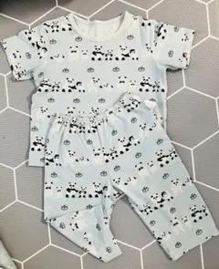 UNIQLO パンダ銭湯　パジャマ 120cm 半袖