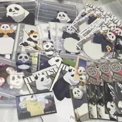 呪術廻戦 パンダ 紙類 まとめ売り ポストカード シール