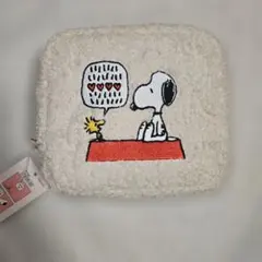スヌーピー スクエアポーチ