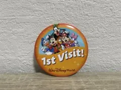 Walt Disney World 1st Visit!缶バッジ