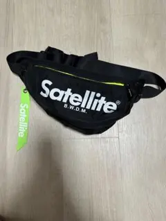 Satellite ボディバッグ ウエストポーチ ブラック
