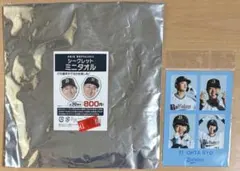【2品セット】オリックス・バファローズ　太田選手　ミニタオル　フォト
