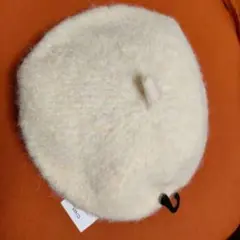 【MANGO 】ウールベレー帽 新品タグ付き アイボリー